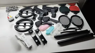 Nintendo Wii Console Nera + Accessori