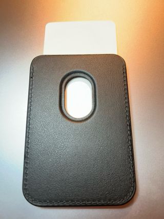 Cartera Apple iPhone MagSafe Piel Negra