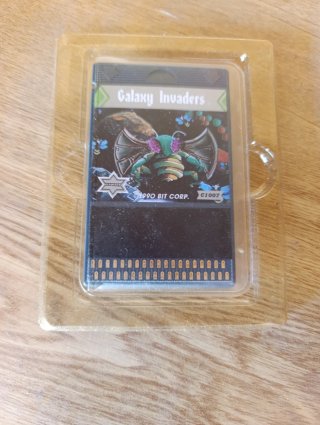 Galaxy Invaders C1-007 GIG Gamate Cassetta