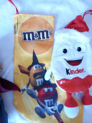 Decorazioni Stoffa M&M's Kinder Befana