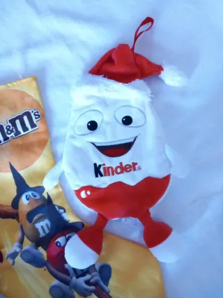 Decorazioni Stoffa M&M's Kinder Befana