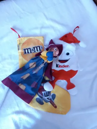 Decorazioni Stoffa M&M's Kinder Befana