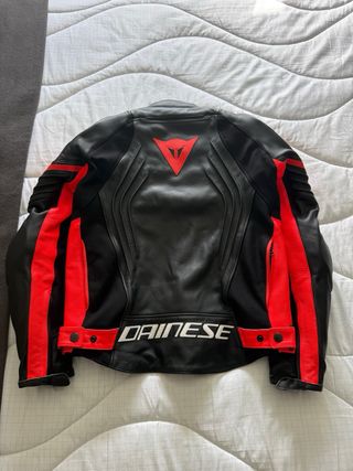 Chaqueta Dainese Racing 3 Cuero Talla 46