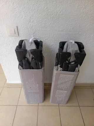2 Corralitos para bebé plegables