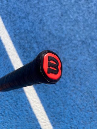 Raqueta Tenis Wilson Burn Naranja