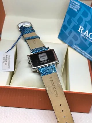 Reloj Racer Mujer Azul y Plateado