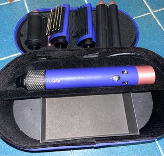 Dyson Airwrap Complete Long Azul y Rosa