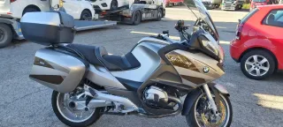 BMW R1200RT Moto Touring Gris Plata