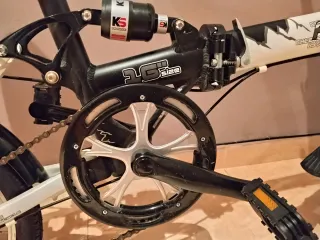 Bicicleta plegable focona 16" revisada poco uso