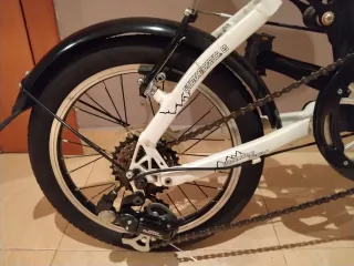 Bicicleta plegable focona 16" revisada poco uso