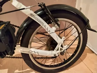 Bicicleta plegable focona 16" revisada poco uso