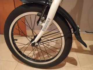 Bicicleta plegable focona 16" revisada poco uso