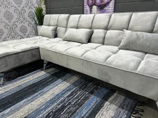 Sofá Cama Gris 200cm