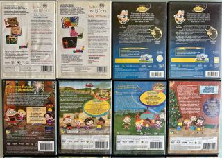 Lote 12 DVDs Infantiles Baby Einstein y más