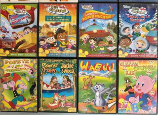 Lote 12 DVDs Infantiles Baby Einstein y más