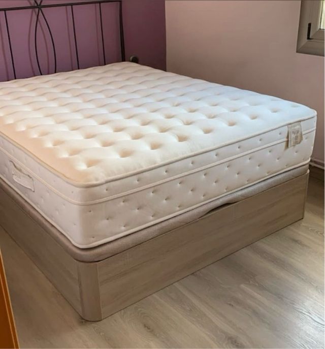 Letto con contenitore 135x180/190 in liquidazione!!