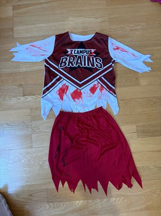 Disfraz Animadora Zombie Halloween talla 8