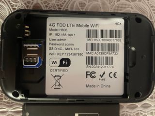 Router WiFi Portátil 4G LTE-Advanced