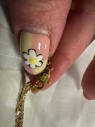 Collar Bimba y Lola dorado y multicolor