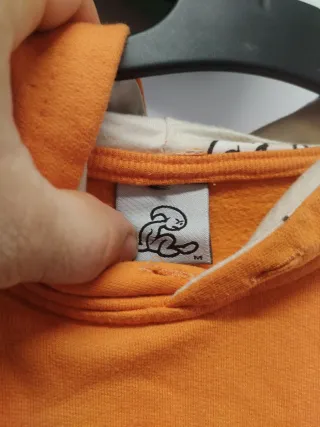 Sudadera El Niño Vintage Talla M Naranja