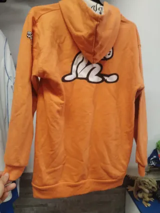 Sudadera El Niño Vintage Talla M Naranja