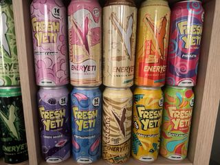 Lotto di lattine Monster Energy... collezione