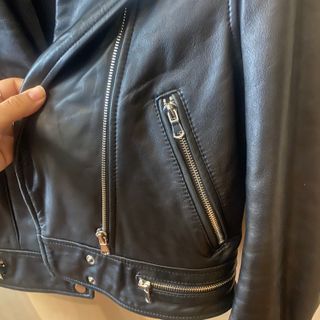 SANDRO PARIS mujer -Chaqueta Cuero SIOUXIE Talla S