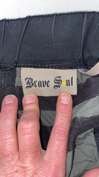 Pantaloni cargo Brave Soul verdi taglia S