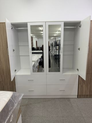 Armario 4 puertas Blanco - Oferta!