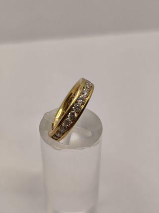 Anillo Oro 18k con Diamantes
