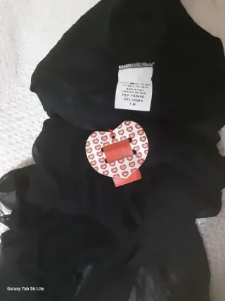 Mini Abito Nero Mesh Stile Italiano
