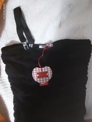 Mini Abito Nero Mesh Stile Italiano
