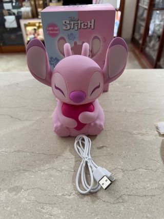 Lampada Stitch Disney Rosa