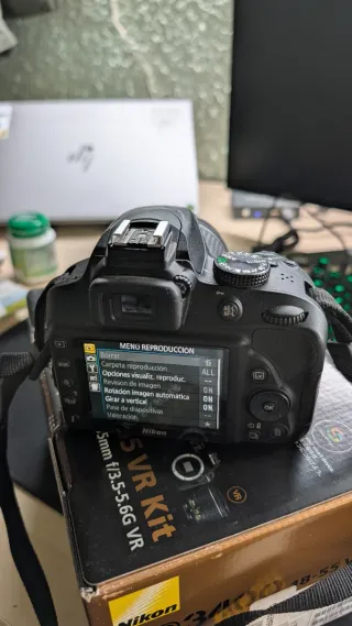 Nikon D3400 + Objetivo 18-55mm VR