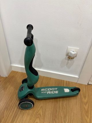 Patinete 2 en 1 Scoot and Ride Verde