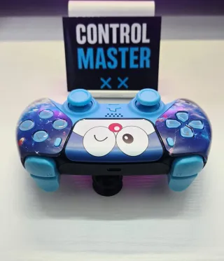 Mando PS5 Doraemon + Joysticks Magnéticos TMR