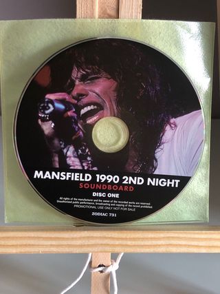 Aerosmith Mansfield 1990 2CD Japon