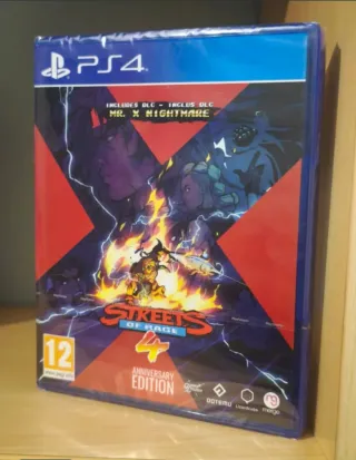 Streets Of Rage 4 PS4 Anniversary Edition Precinta