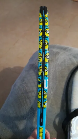 Raqueta Tenis Wilson Infantil Minions 17/18 "