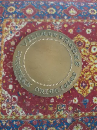 Medalla Bronce 6.8cm