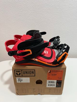 Fijaciones Snowboard Union Ultra Talla L