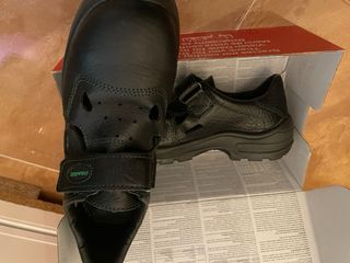 Zapato de seguridad Panter Negro/Verde