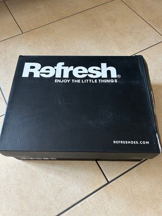 Sandali Refresh tacco platform cuoio