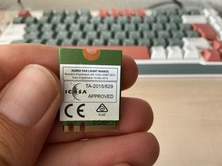 Tarjeta WiFi y Bluetooth Lenovo WCBN807A.