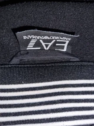 Giubbotto EA7 Emporio Armani Nero uni sex