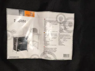 Mueble Cocina Camping Easy Camp , modelo SARIN