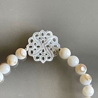 Pulsera perlas cultivadas y plata 925