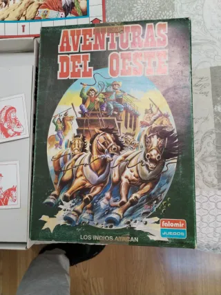 Antiguo juego de mesa del Oeste