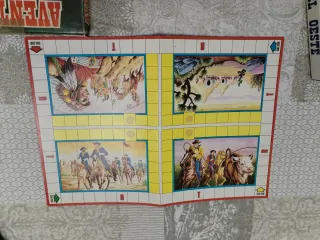 Antiguo juego de mesa del Oeste