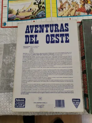 Antiguo juego de mesa del Oeste